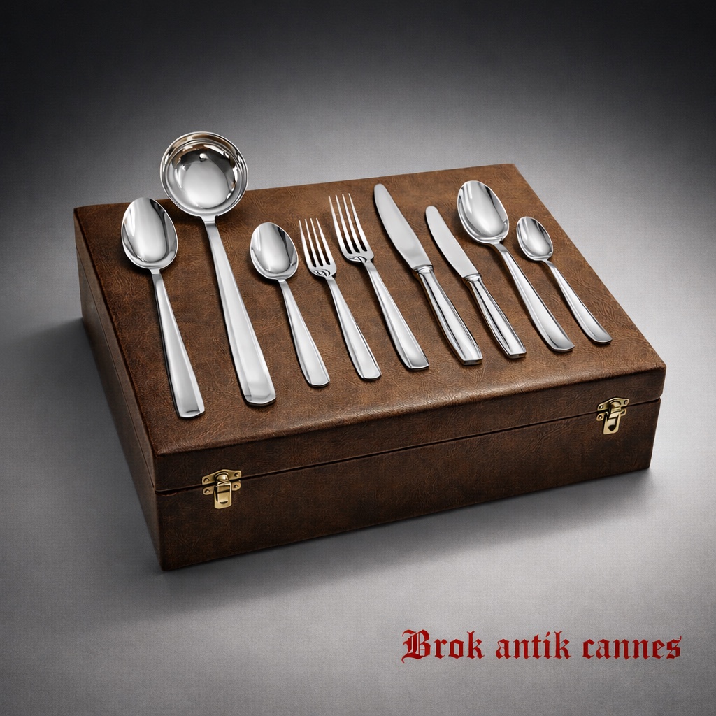 Cutlery Set - 12 People - 86 Pieces - Cailar & Bayard - Silver-plated Metal - France 