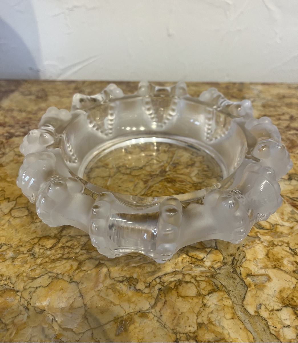 Vide poche - Cristal - Lalique - Octopus - France - XX ème -photo-3