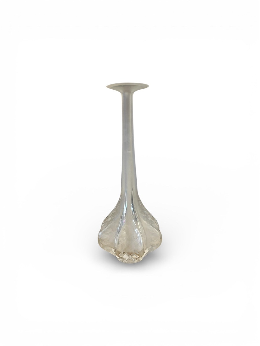 Vase - Crystal - Lalique - Marie Claude - France - 20th Century -photo-2
