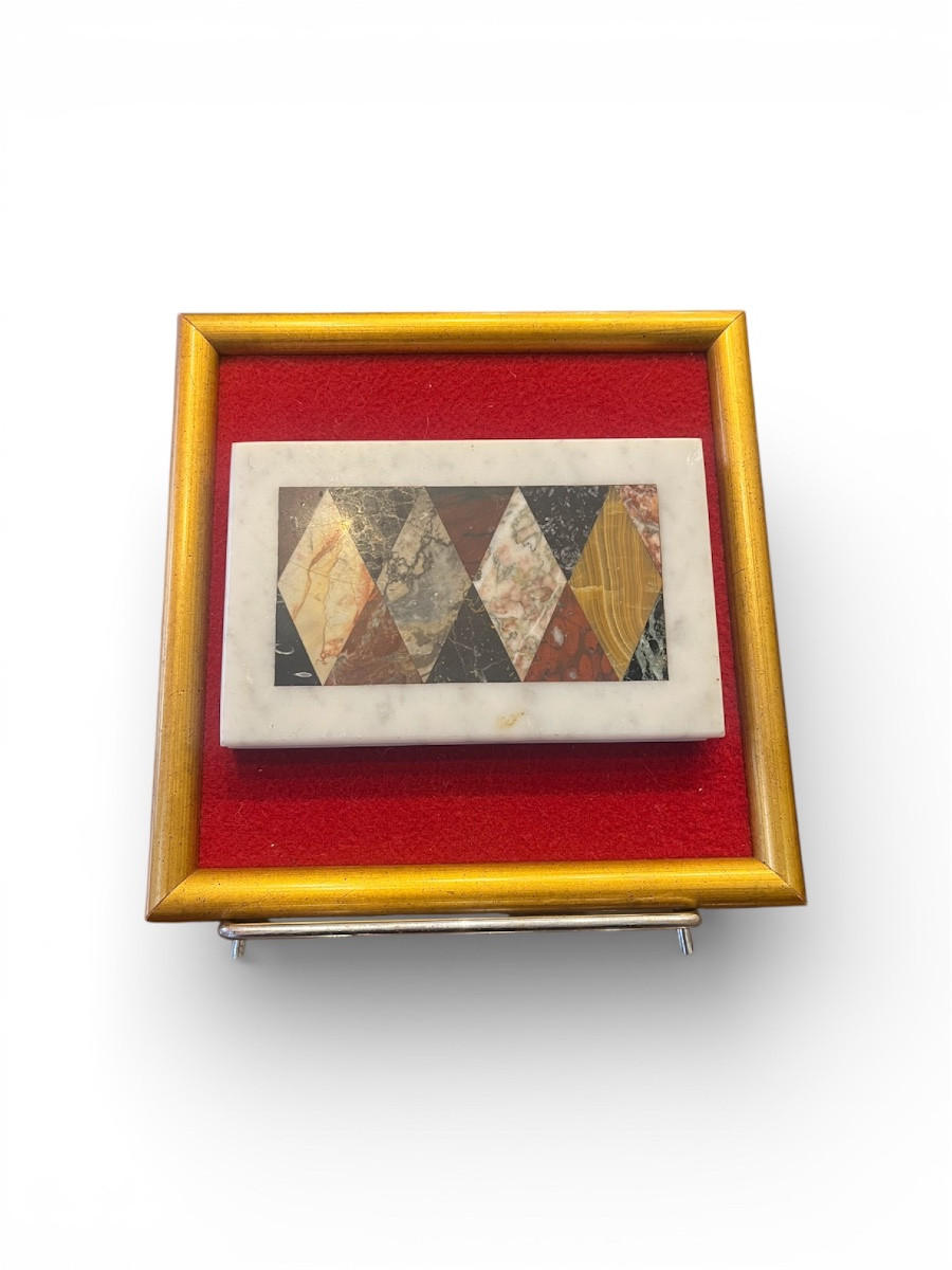 Tableau/ Panneau - marbre - France - XIX ème -photo-2