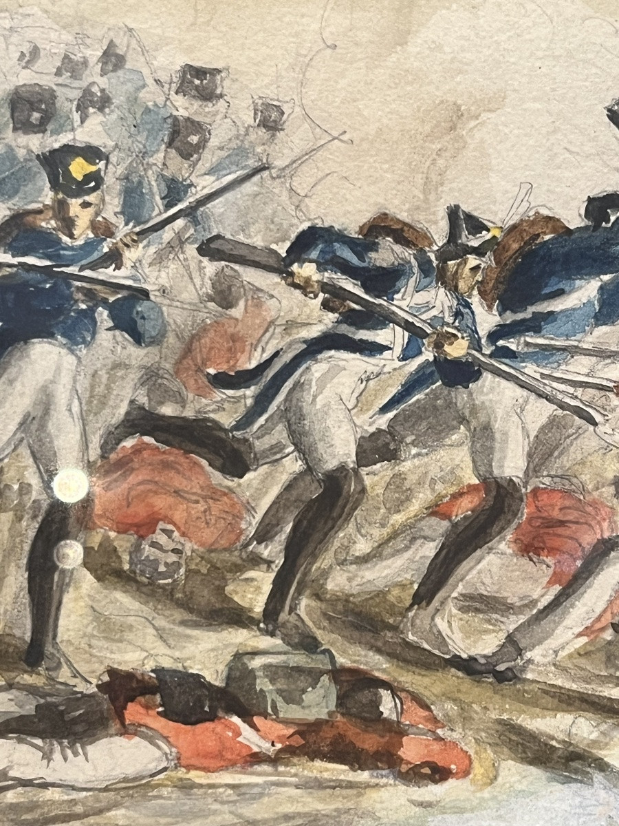 Painting - Watercolor - Ja Atkinson - England - 19th Century -photo-3