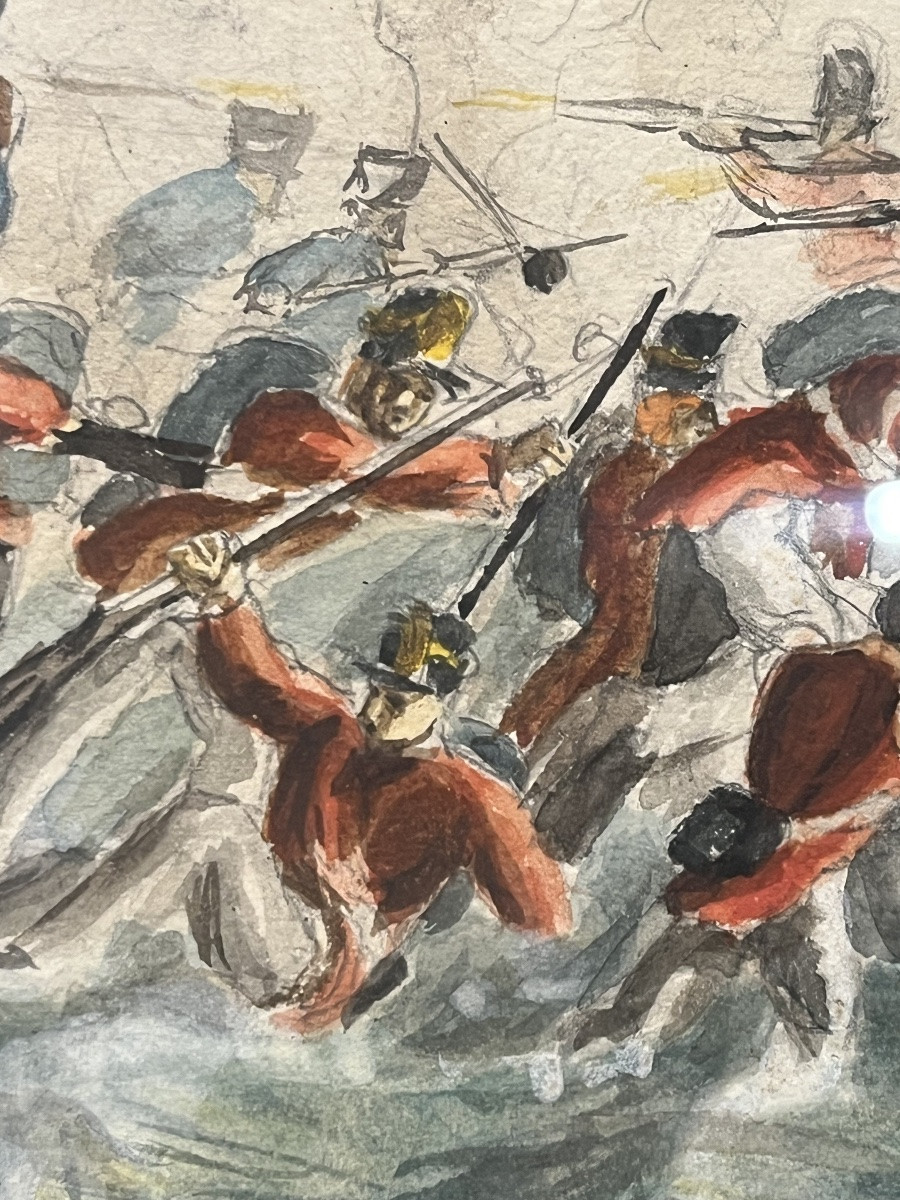 Painting - Watercolor - Ja Atkinson - England - 19th Century -photo-3