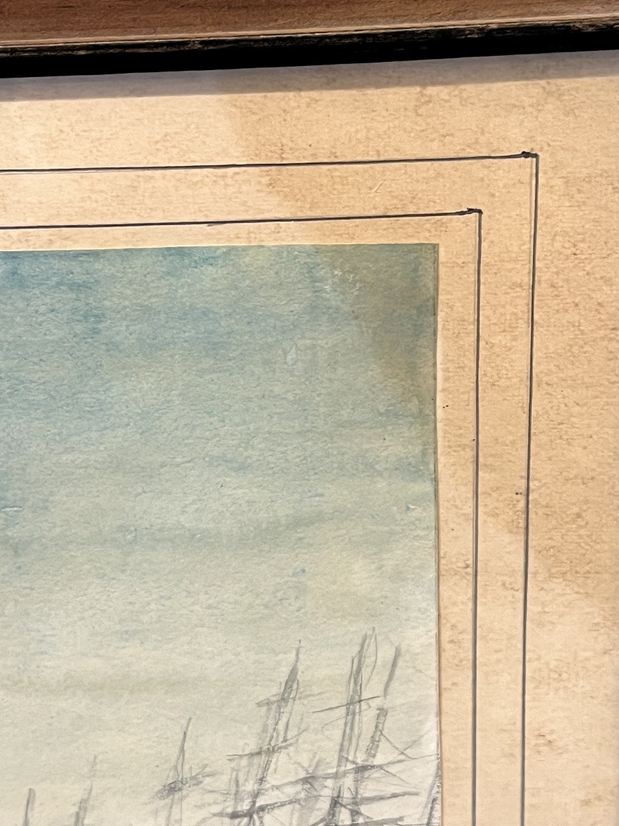 Painting - Watercolor - Ja Atkinson - England - 19th Century -photo-4