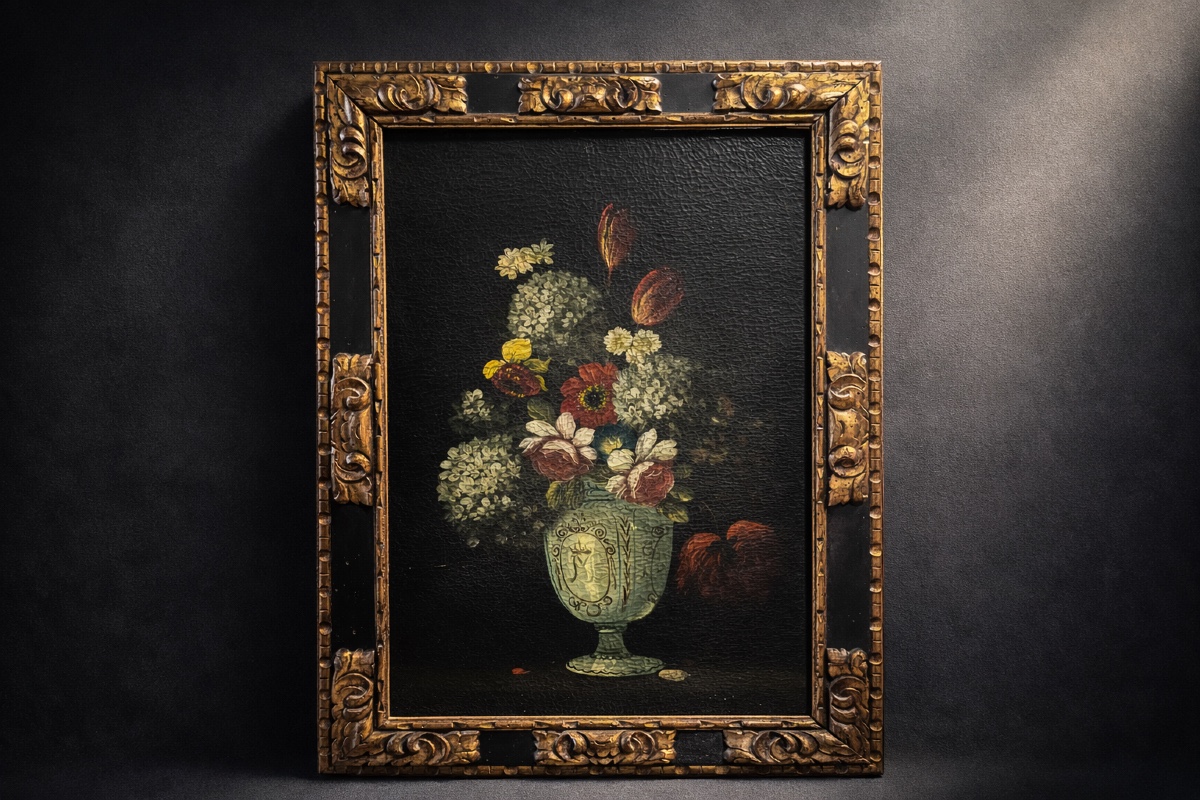 Painting - Oil On Canvas - Still Life - Netherlands - 19th Century