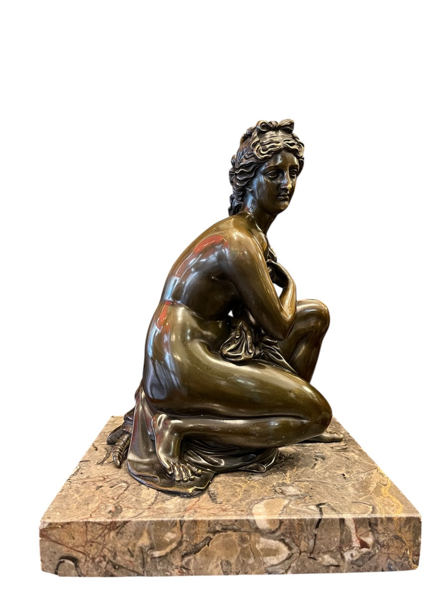 Sculpture - Bronze - Venus - Antoine Coysevox - France - 18th Century -photo-2