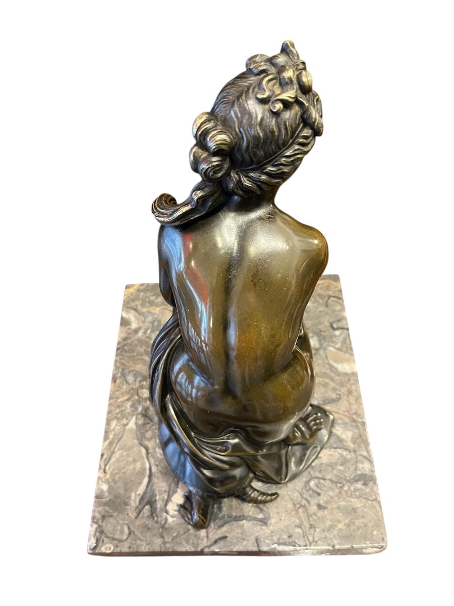 Sculpture - Bronze - Venus - Antoine Coysevox - France - 18th Century -photo-2