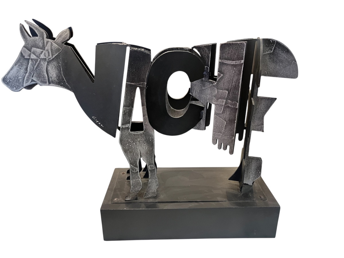 Sculpture - Aluminum - Stephane Cipre - France -photo-2