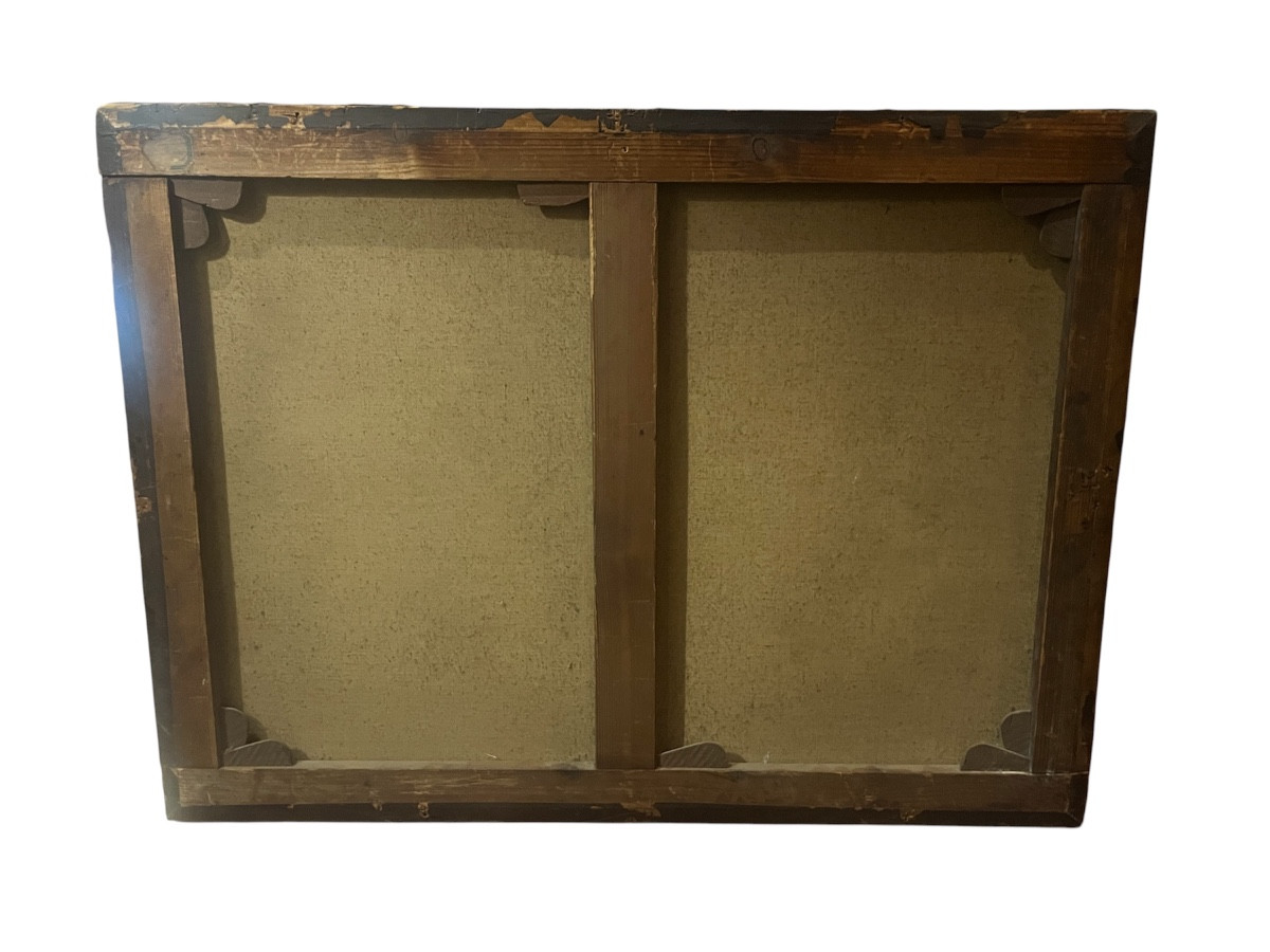 Painting - Oil On Canvas - Nude Woman - France - 19th Century -photo-3