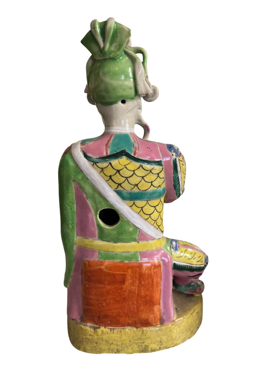 Sculptures - Porcelain - Famille Rose - China - XVIII Th Century-photo-1