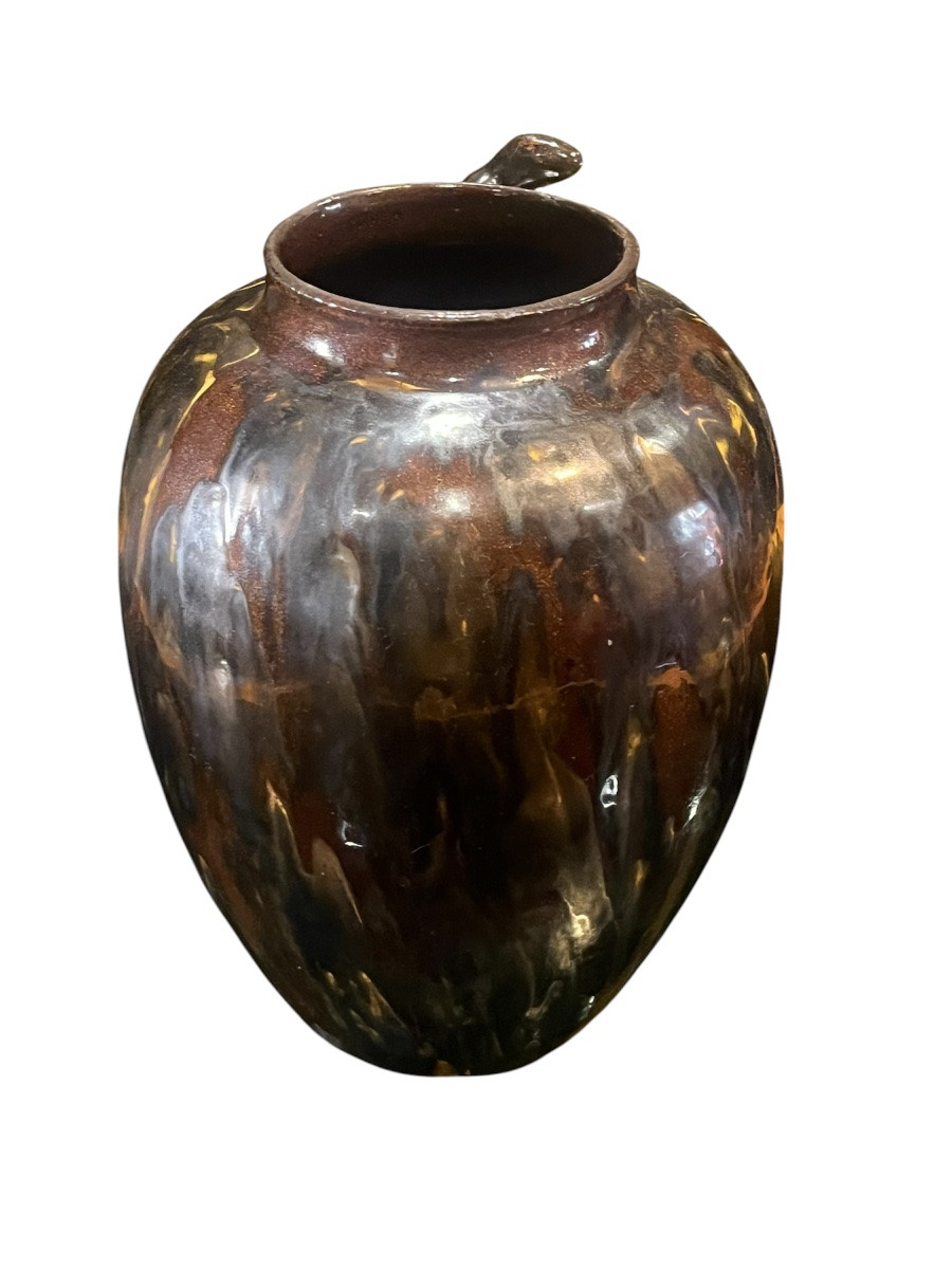 Vase - art déco - salamandre - St Clement - France - xx ème -photo-2