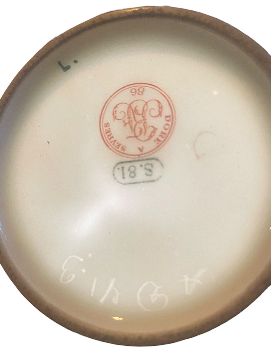 Vase - porcelaine - sevres - france - XIX ème -photo-2