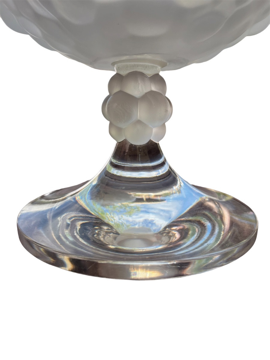 Cup - Crystal - Lalique - France - XX Th C-photo-3
