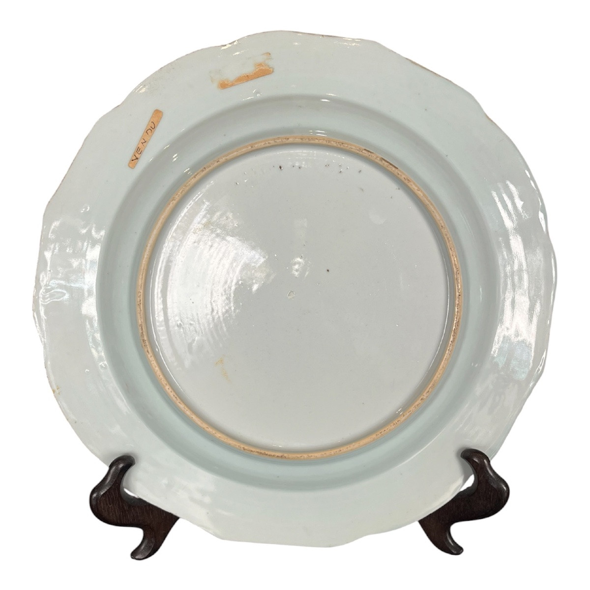 Set Of Plates - White/blue - Cdi - China - 19th C-photo-2