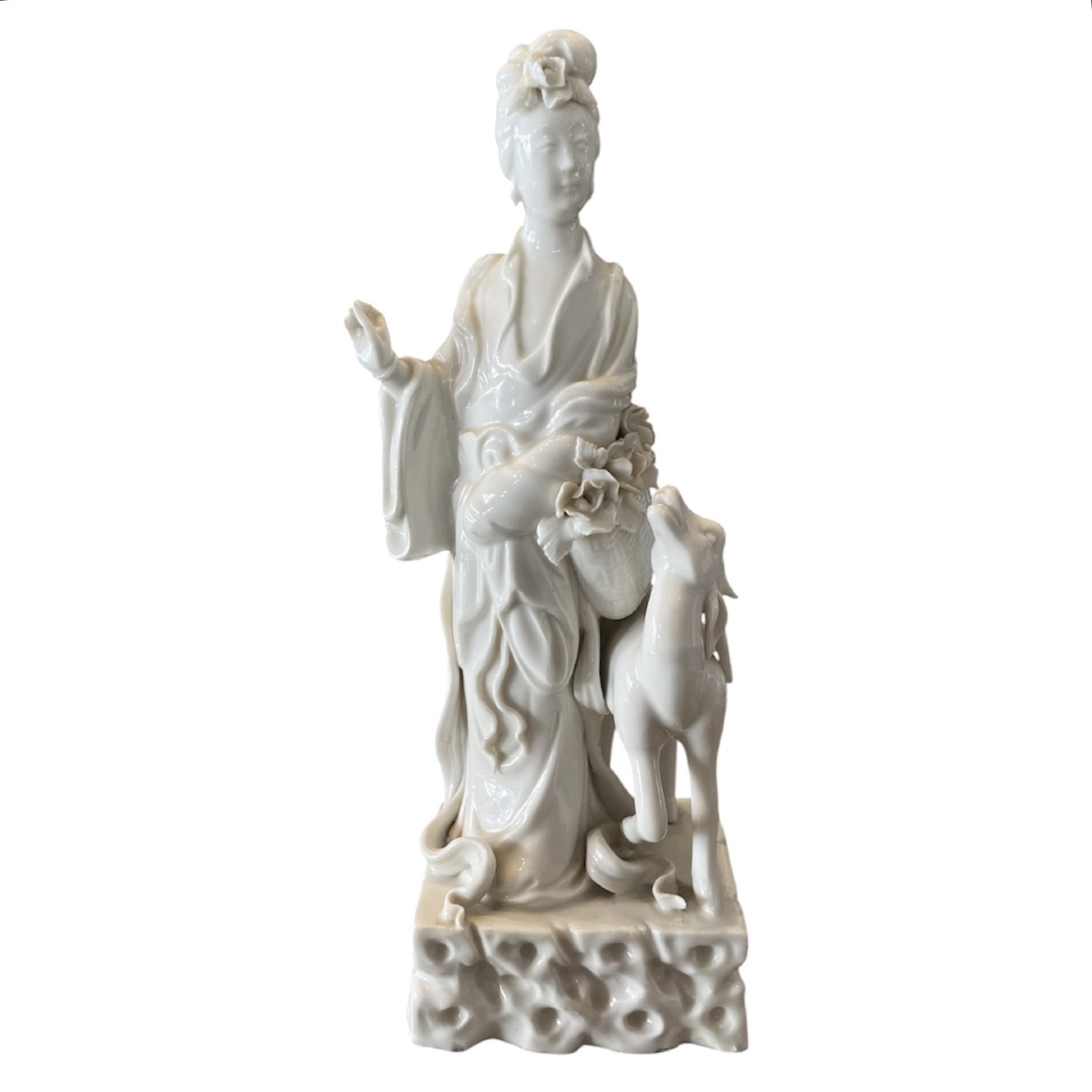 statuette de Guanyin - Dehua – Chine - XXe siècle-photo-2