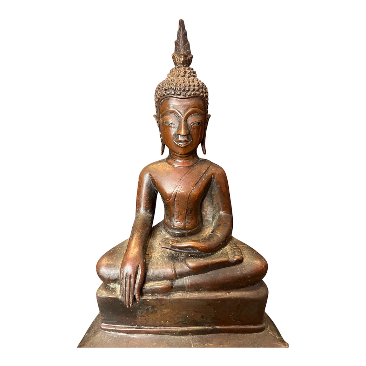 Bronze Buddha - Burma - 17th–18th Century-photo-2