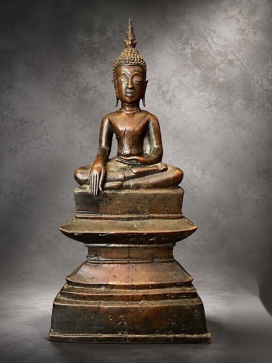 Bronze Buddha - Burma - 17th–18th Century