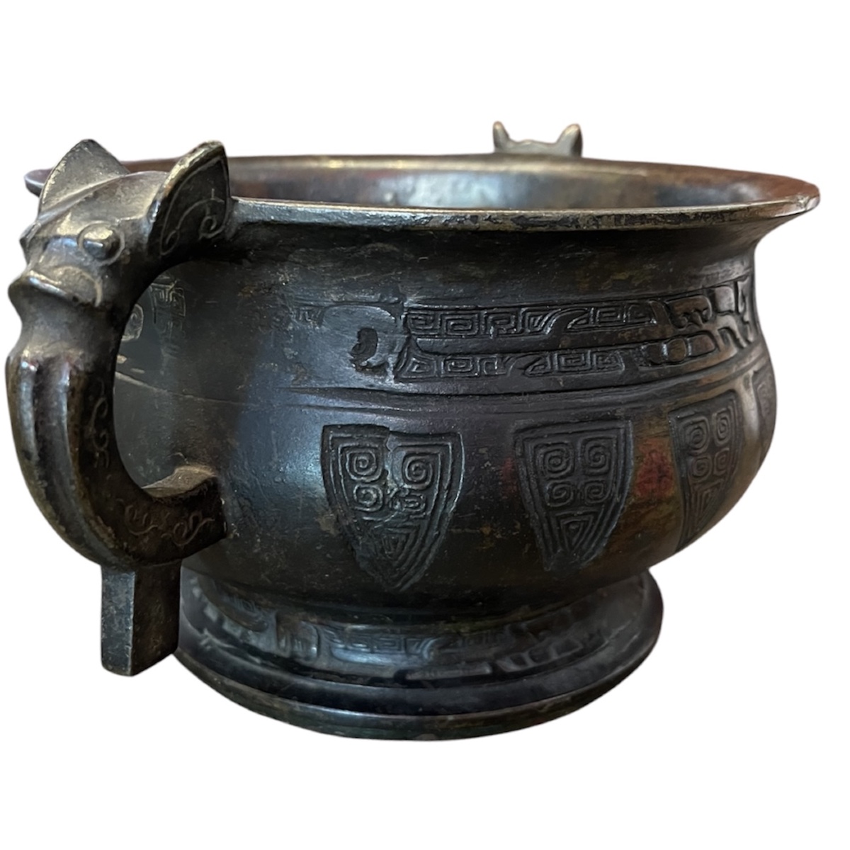 Incense Burner - Bronze - China - Ming Dynasty -photo-4