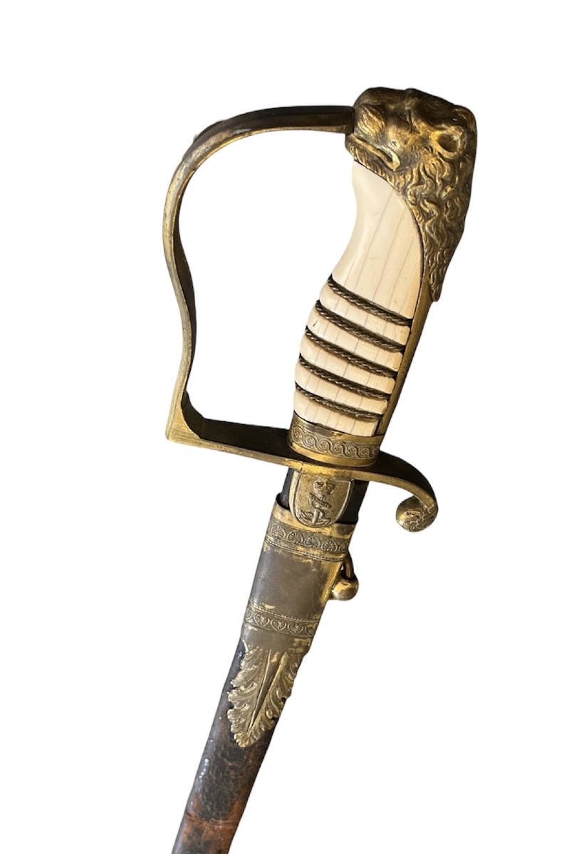 Sabre d’officier ancien – XIXe siècle-photo-3