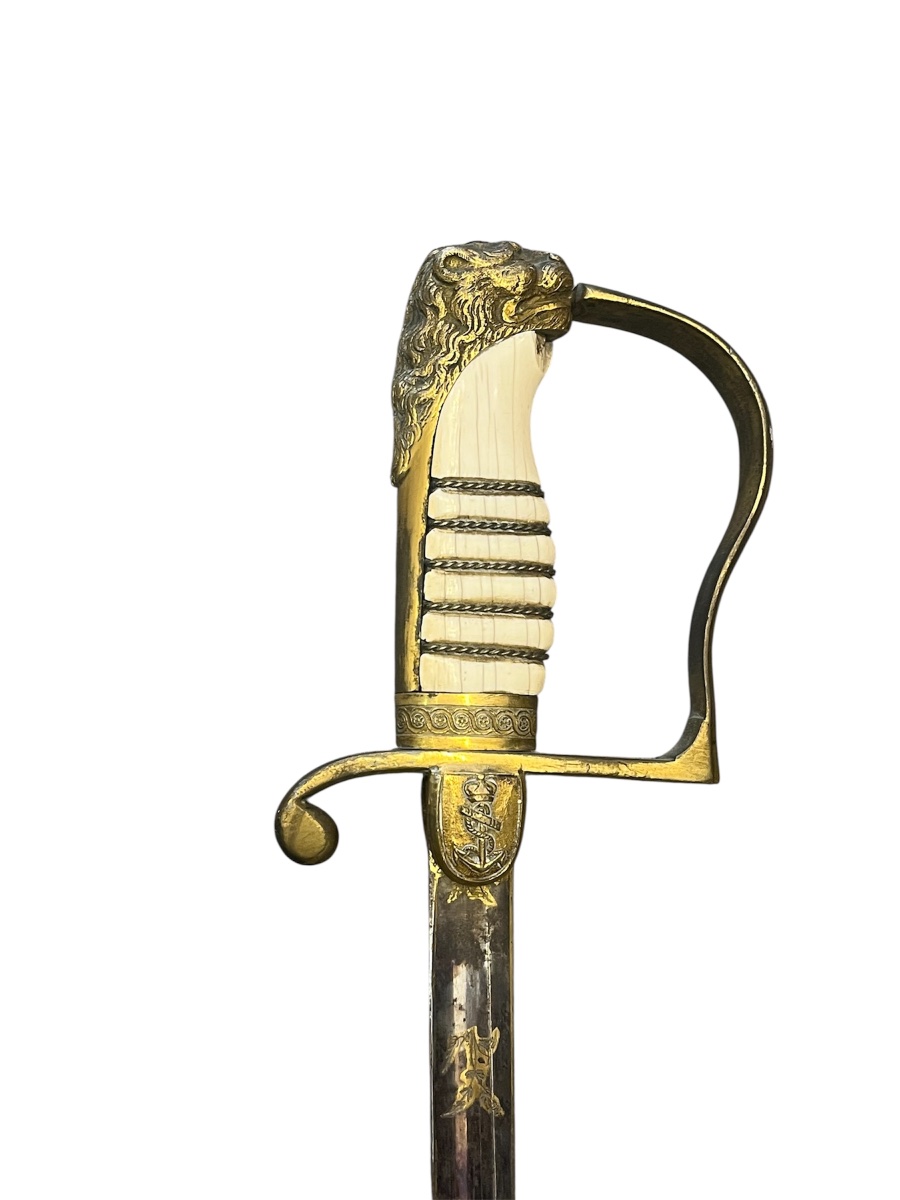 Sabre d’officier ancien – XIXe siècle-photo-3