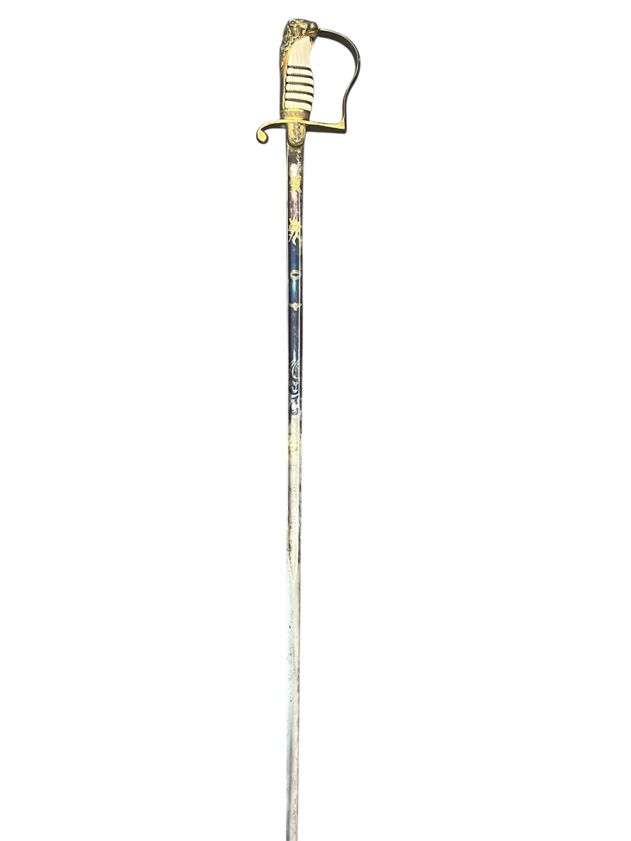Sabre d’officier ancien – XIXe siècle-photo-4