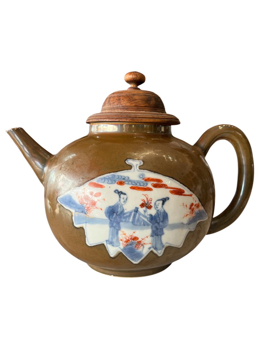 Teapot - Porcelain - Kangxi - China - Early 18th Century -photo-2