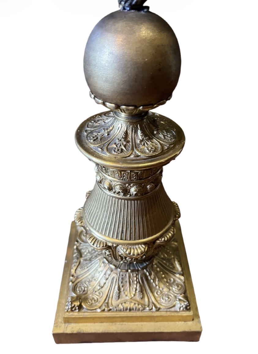 Pair Of Candelabras - Empire Style – Thomire Model - France - 19th Century -photo-2