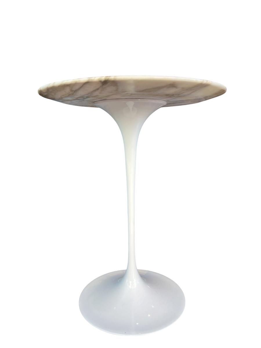 Ensemble de table - Tulip en marbre – Eero Saarinen pour Knoll Studio - XX ème -photo-3