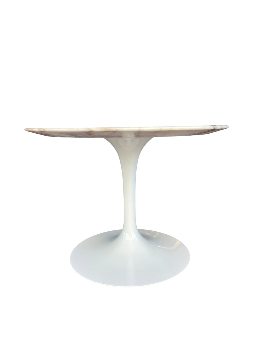 Ensemble de table - Tulip en marbre – Eero Saarinen pour Knoll Studio - XX ème -photo-4