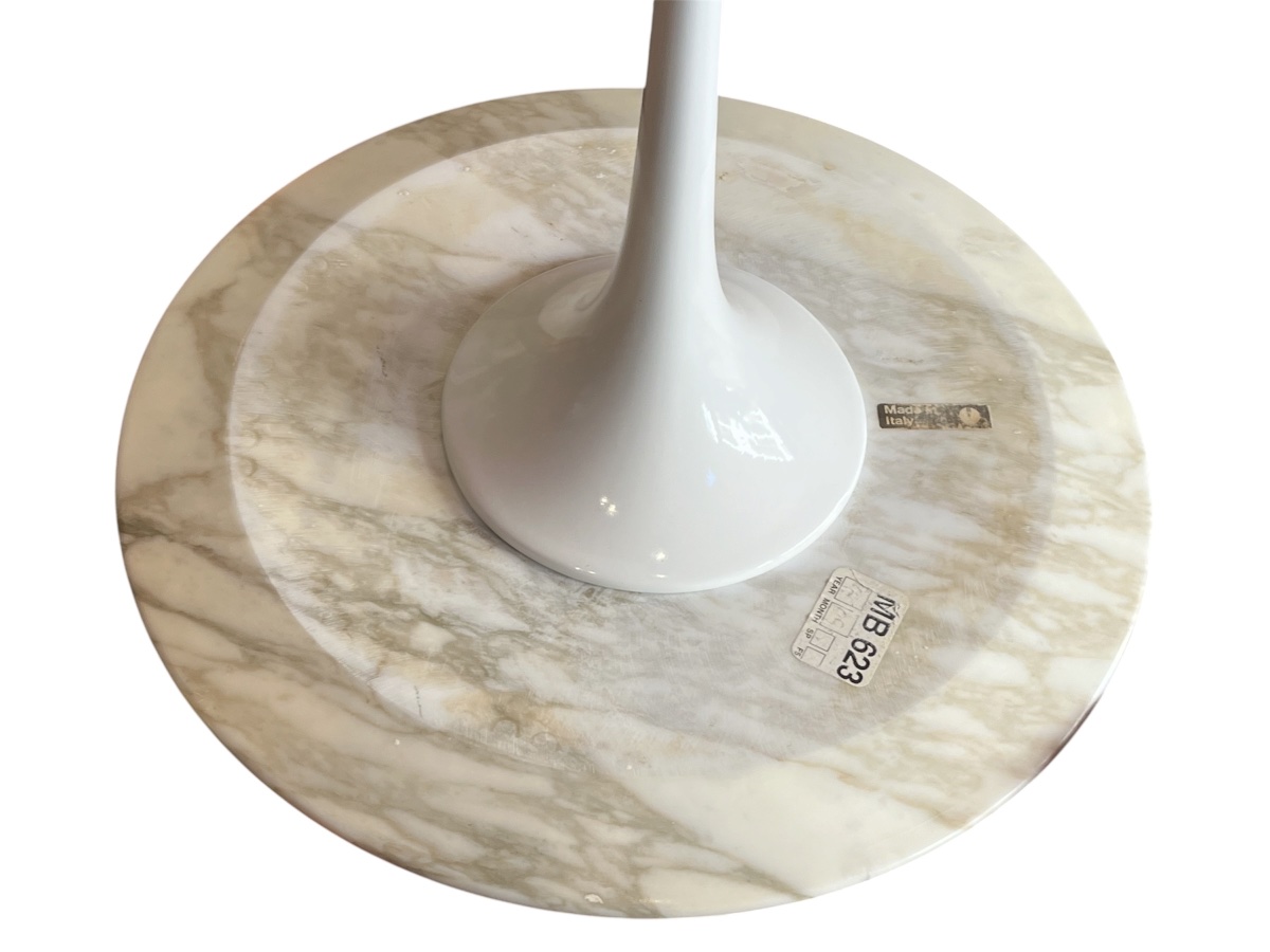 Ensemble de table - Tulip en marbre – Eero Saarinen pour Knoll Studio - XX ème -photo-1