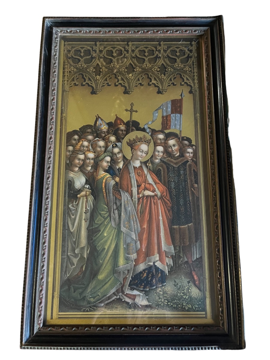 Religious Triptych – Lochner & Van Eyck – Adoration Of The Magi – England – 19th Century -photo-3