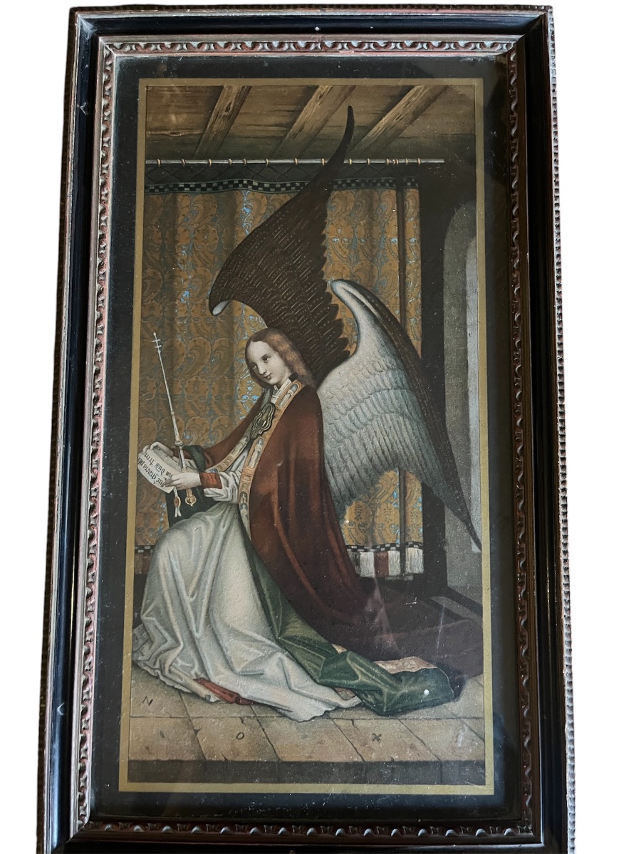 Religious Triptych – Lochner & Van Eyck – Adoration Of The Magi – England – 19th Century -photo-5