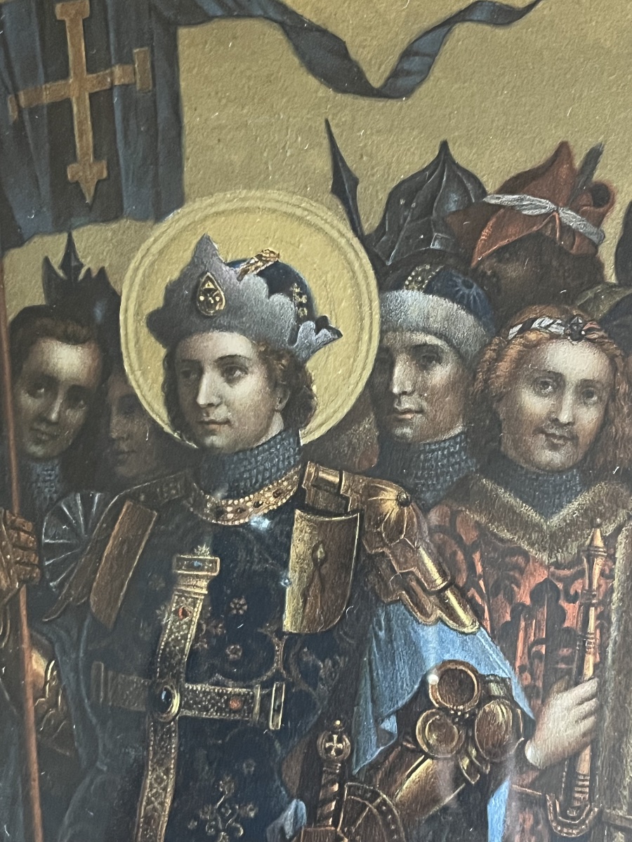 Religious Triptych – Lochner & Van Eyck – Adoration Of The Magi – England – 19th Century -photo-7
