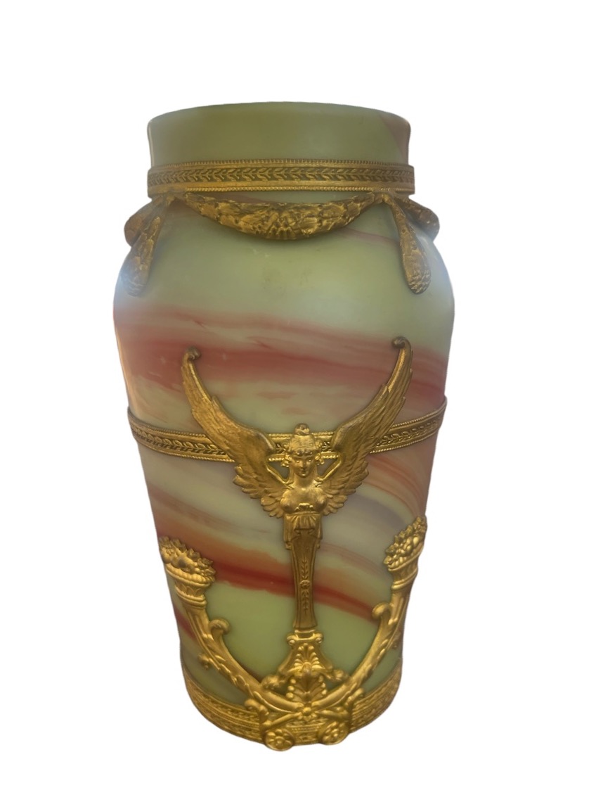 Rare  Vase Made Of Lithyalin Glass - Sèvres - Landier & Fils - France - 19th/20th Centuries -photo-2