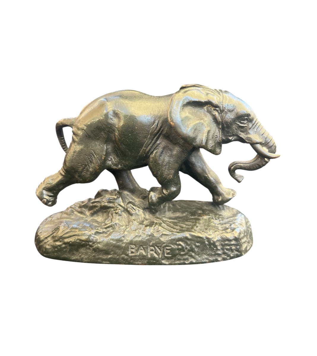 Bronze Sculpture—elephant—barye—barbedienne—france—19th Century -photo-2