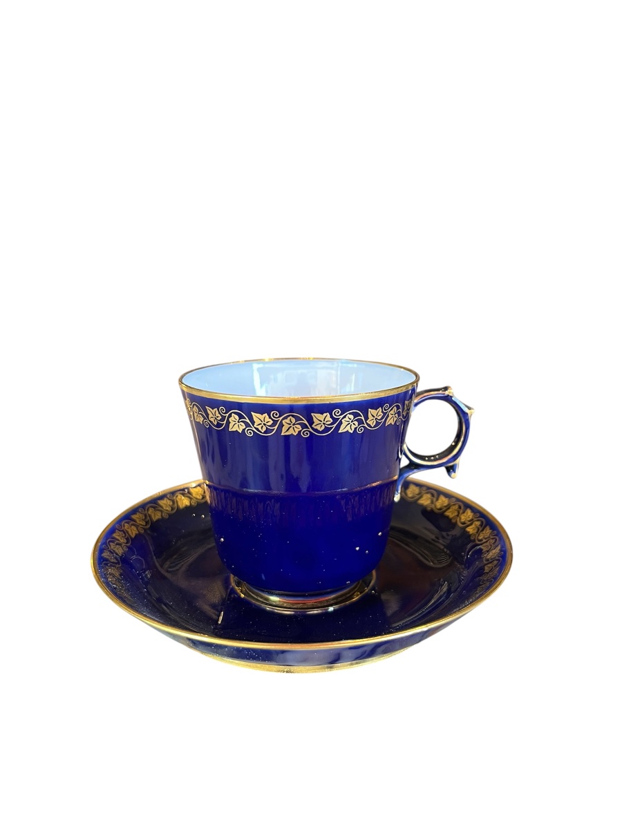 Coffee Set - Sèvres - Porcelain - France - 19th Century -photo-3