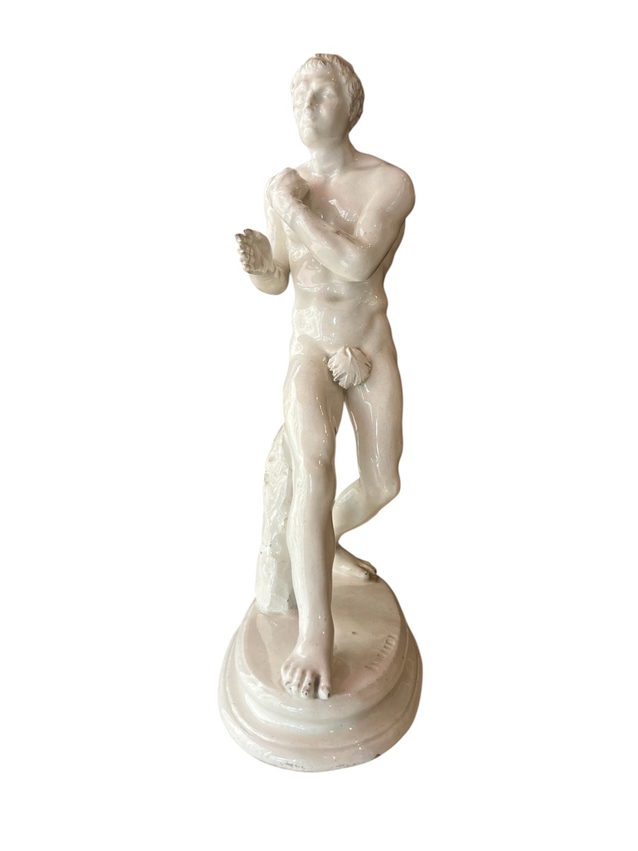 Pair Of Statues—porcelain—capodimonte—italy—19th Century-photo-6