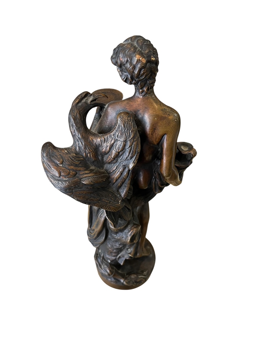 Sculpture - Bronze - Ganymede - France - 19th Century-photo-4