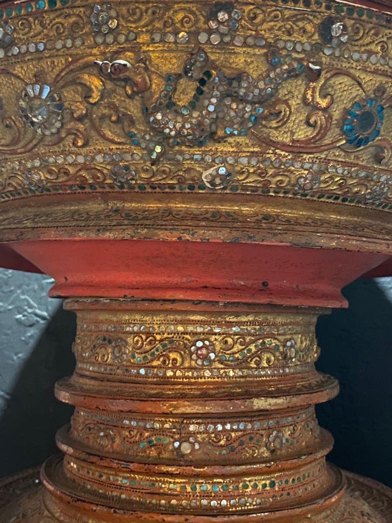 Important Offering Box - Burma - XXth-photo-6