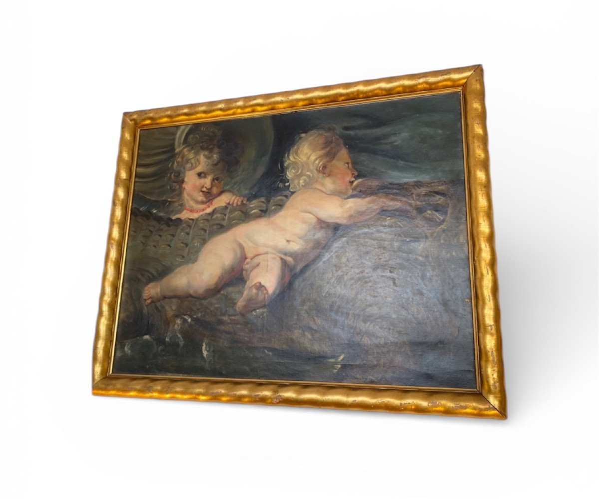 Important Painting - After Pierre Paul Rubens - Flemish School - XIXth