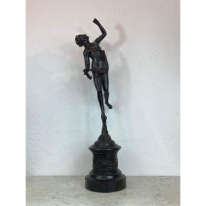 Sculpture Bronze - Fortune - J.bologne - France - XIX ème 