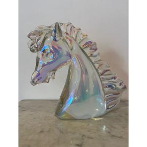 Sculpture - Cheval - Murano - Italie - XX ème 