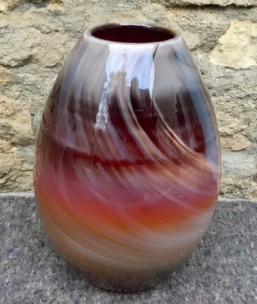 Vase En Verre Soufflé -photo-1