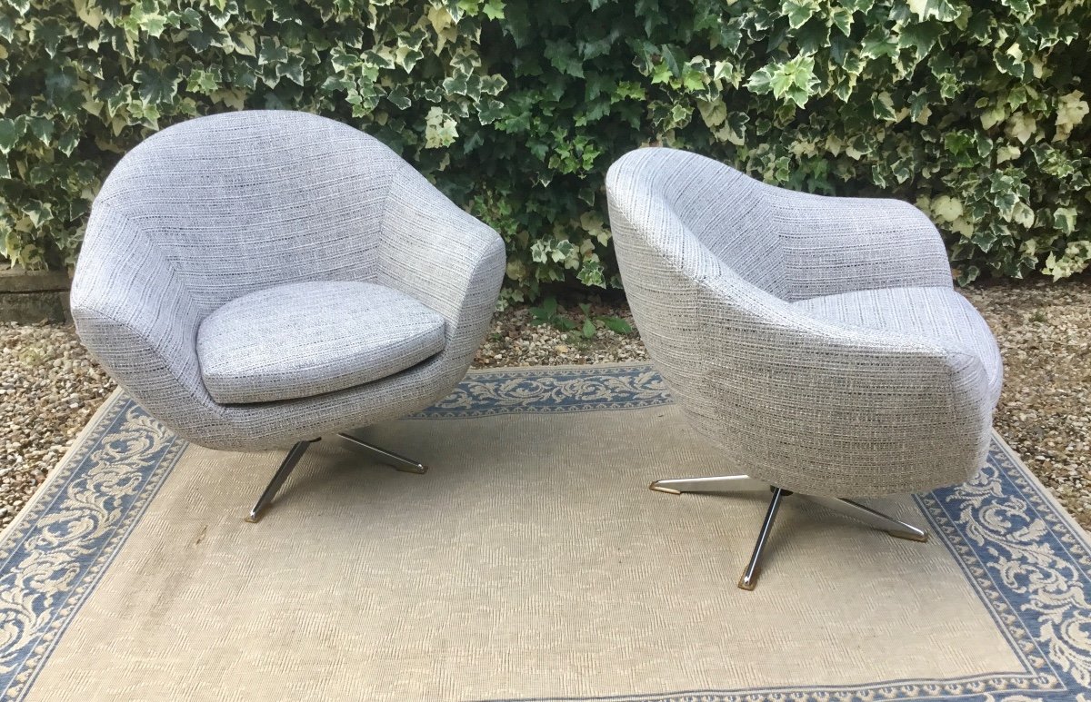 Fauteuils Mid-Century-photo-4