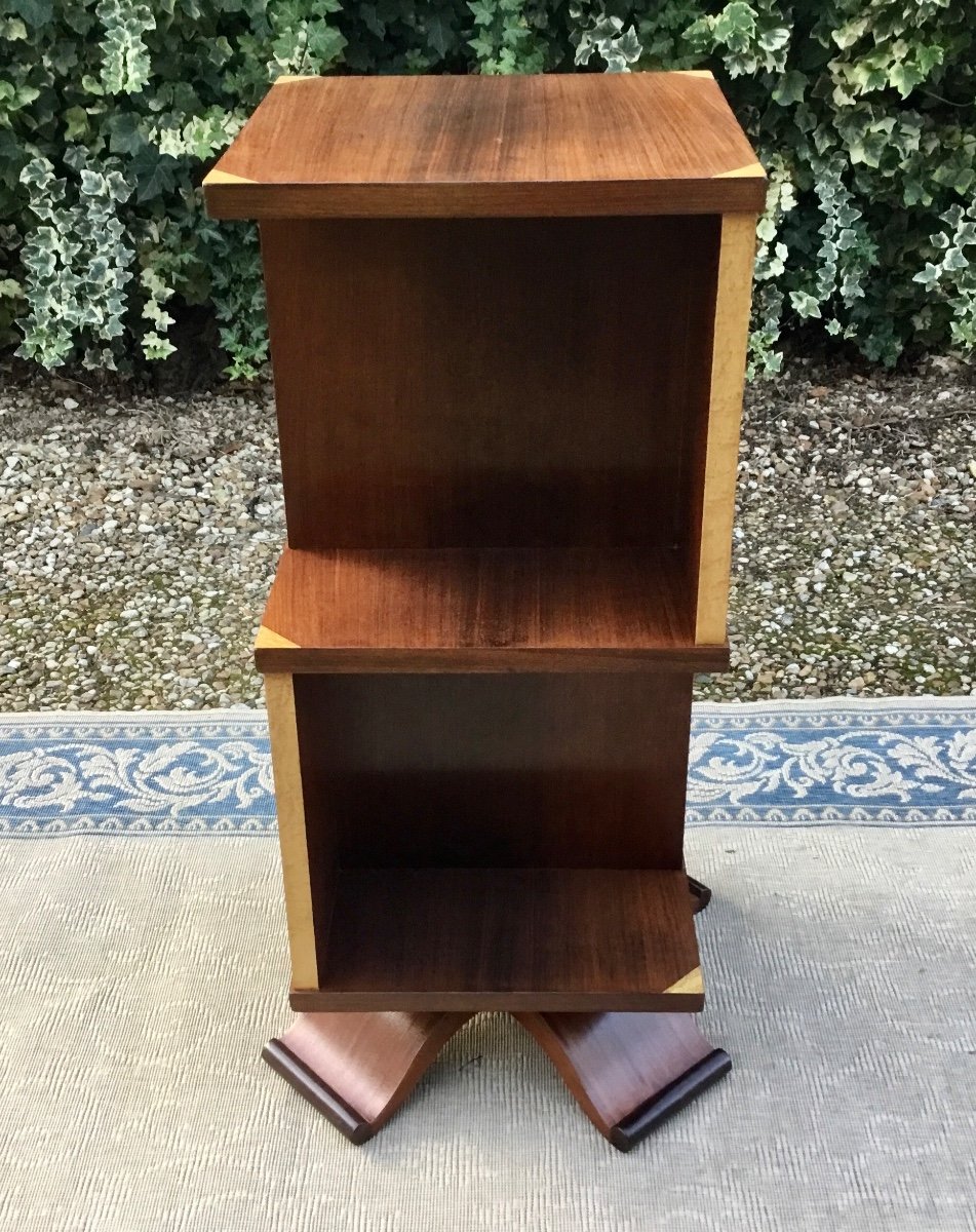 Art Deco Revolving Bookcase-photo-3