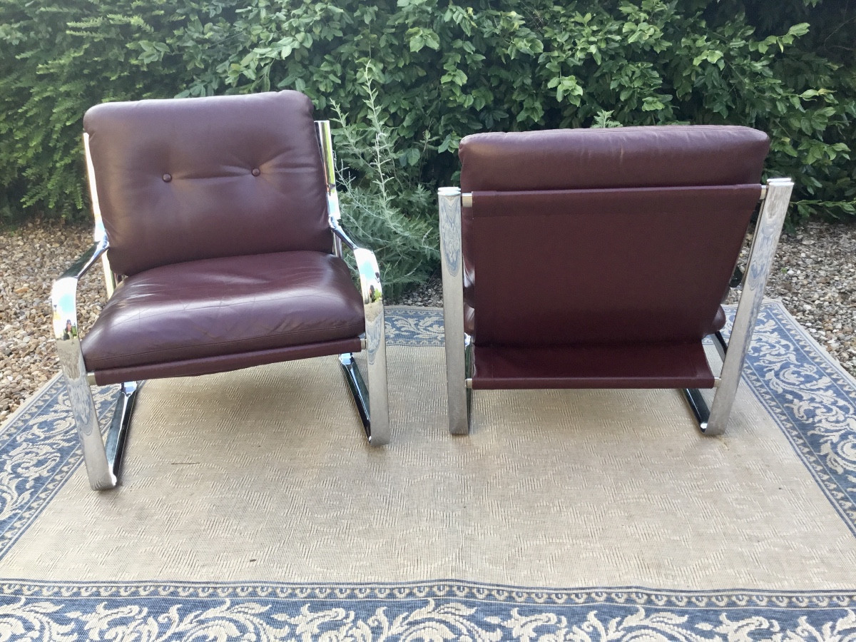 Paire de fauteuils 70-photo-3