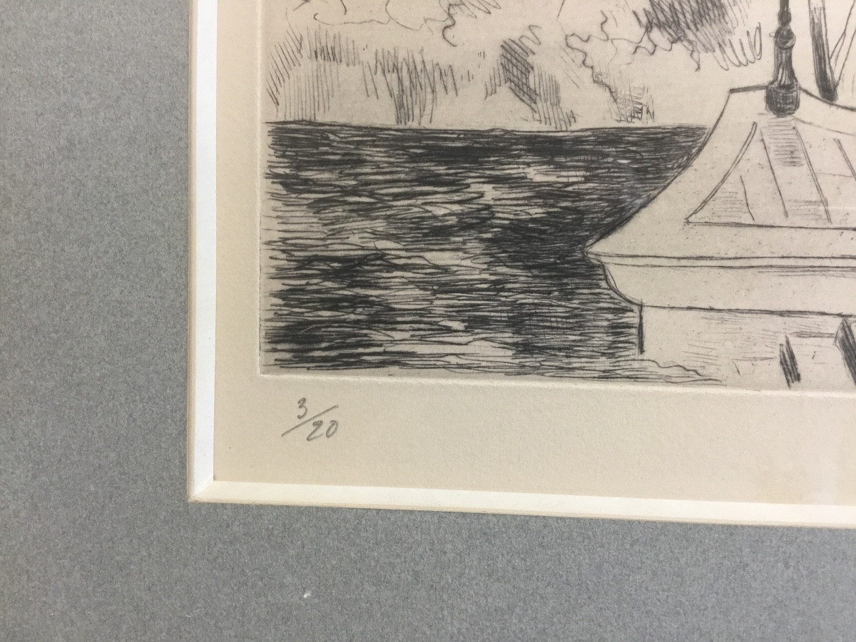 Lithographie Y. Brayer -photo-1