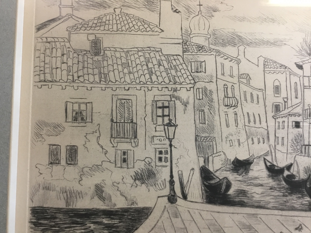 Lithographie Y. Brayer -photo-2