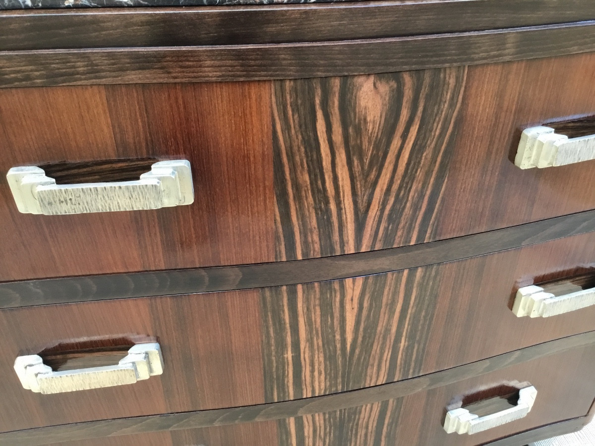 Art Deco Curved Chest Of Drawers-photo-1