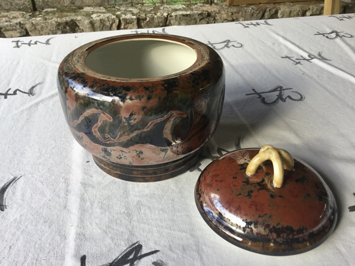 Large Covered Pot Tharaud-photo-3