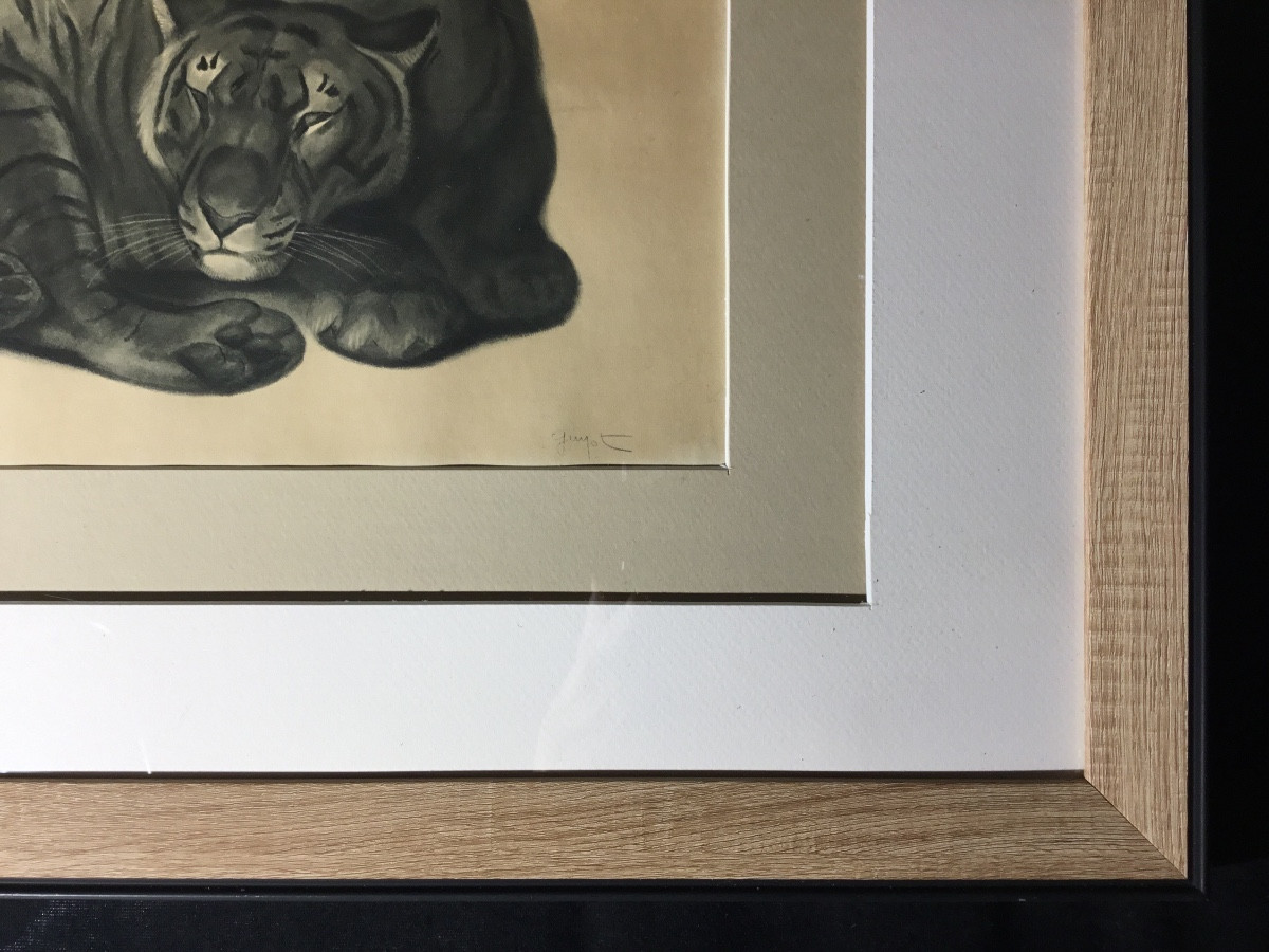 Lithography By Georges Guyot-photo-2